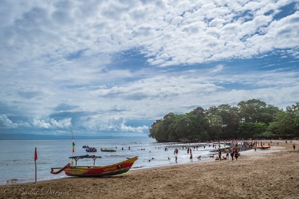 Tempat Wisata Pantai Batu Karas Di Kabupaten Pangandaran Jawa Barat 